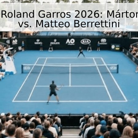 Pronóstico Roland Garros 2026: Márton Fucsovics vs. Matteo Berrettini