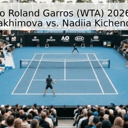 Pronóstico Roland Garros (WTA) 2026: Kamilla Rakhimova vs. Nadiia Kichenok