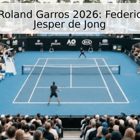 Pronóstico Roland Garros 2026: Federico Chiná vs. Jesper de Jong