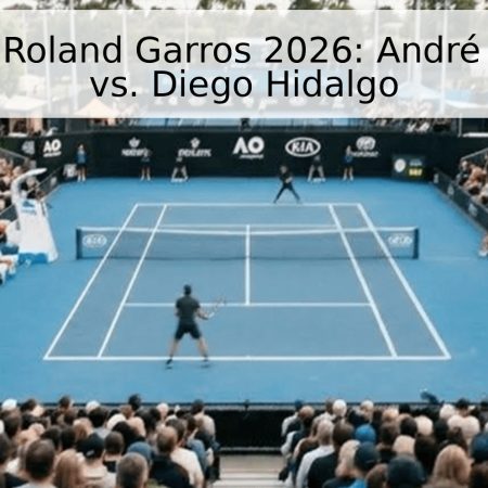 Pronóstico Roland Garros 2026: André Göransson vs. Diego Hidalgo