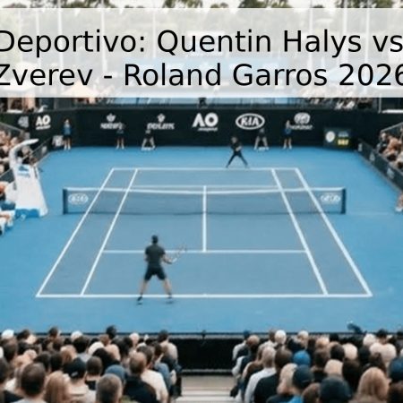 Pronóstico Deportivo: Quentin Halys vs. Alexander Zverev – Roland Garros 2026