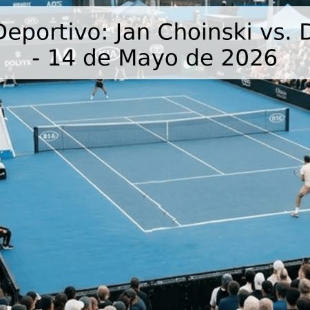 Pronóstico Deportivo: Jan Choinski vs. Daniel Galán – 14 de Mayo de 2026