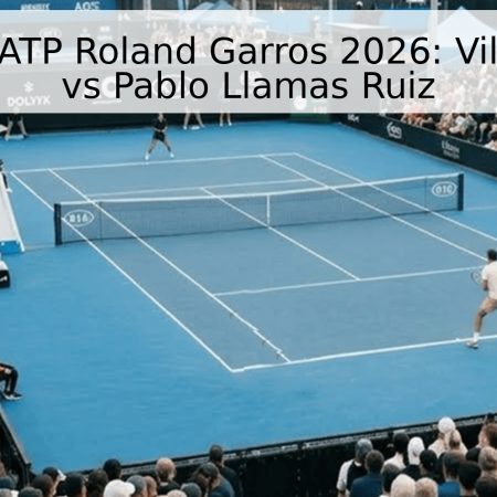 Pronóstico ATP Roland Garros 2026: Vilius Gaubas vs Pablo Llamas Ruiz