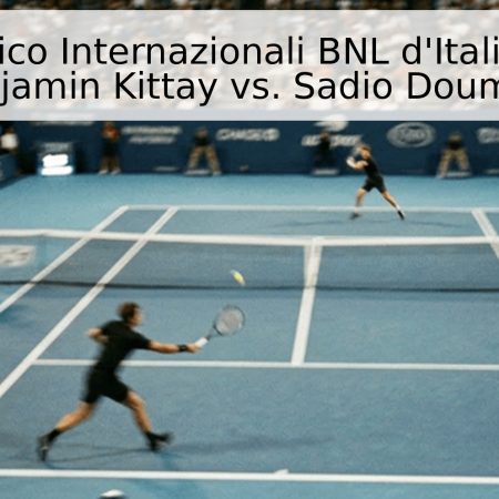 Pronóstico Internazionali BNL d’Italia 2026: Benjamin Kittay vs. Sadio Doumbia