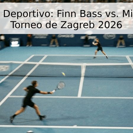 Pronóstico Deportivo: Finn Bass vs. Mirza Basic – Torneo de Zagreb 2026