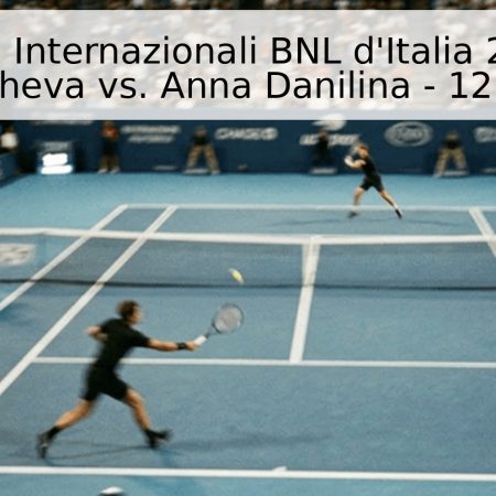 Pronóstico: Internazionali BNL d’Italia 2026 – Irina Khromacheva vs. Anna Danilina – 12 de Mayo