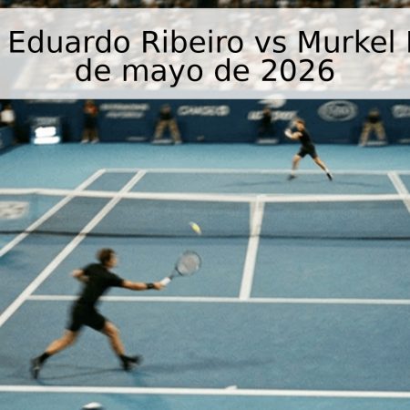 Pronóstico: Eduardo Ribeiro vs Murkel Dellien – 13 de mayo de 2026