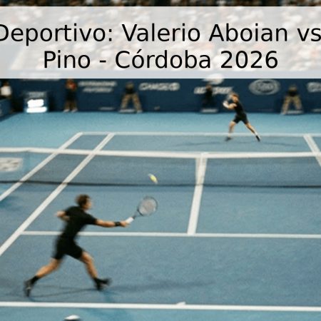 Pronóstico Deportivo: Valerio Aboian vs. Arklon Del Pino – Córdoba 2026