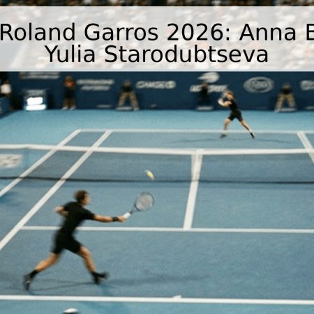 Pronóstico Roland Garros 2026: Anna Blinkova vs. Yulia Starodubtseva