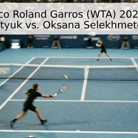 Pronóstico Roland Garros (WTA) 2026: Marta Kostyuk vs. Oksana Selekhmeteva
