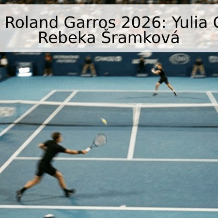 Pronóstico Roland Garros 2026: Yulia Grabher vs Rebeka Šramková