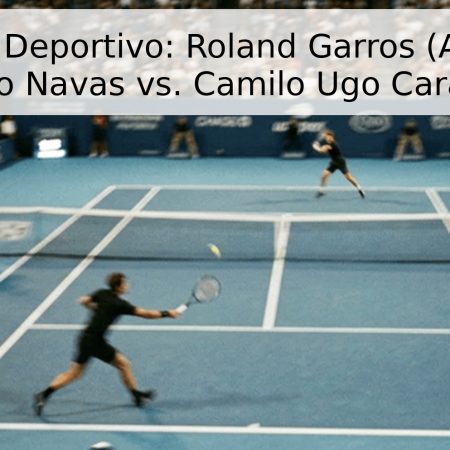 Pronóstico Deportivo: Roland Garros (ATP) 2026 – Emilio Navas vs. Camilo Ugo Carabelli