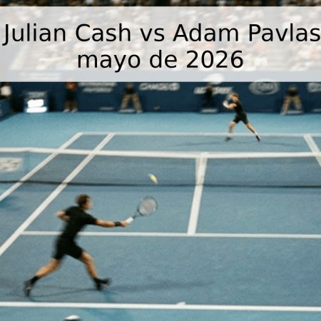 Pronóstico: Julian Cash vs Adam Pavlashek – 29 de mayo de 2026