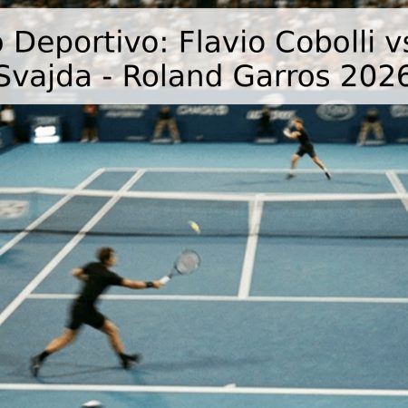 Pronóstico Deportivo: Flavio Cobolli vs. Zachary Svajda – Roland Garros 2026