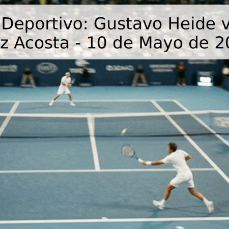 Pronóstico Deportivo: Gustavo Heide vs. Facundo Díaz Acosta – 10 de Mayo de 2026