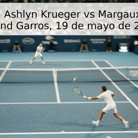 Pronóstico: Ashlyn Krueger vs Margaux Rouvroy – Roland Garros, 19 de mayo de 2026