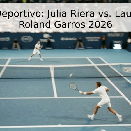 Pronóstico Deportivo: Julia Riera vs. Laura Samson – Roland Garros 2026