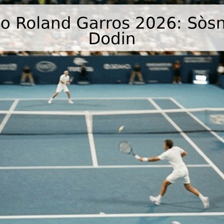 Pronóstico Roland Garros 2026: Sòsnòvich vs. Dodin