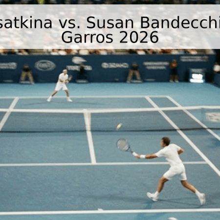 Daria Kasatkina vs. Susan Bandecchi – Roland Garros 2026