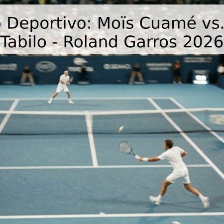 Pronóstico Deportivo: Moïs Cuamé vs. Alejandro Tabilo – Roland Garros 2026