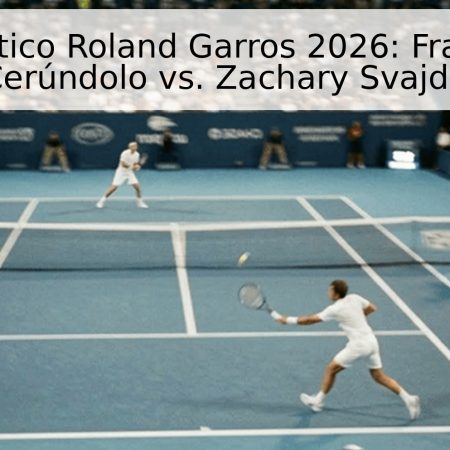Pronóstico Roland Garros 2026: Francisco Cerúndolo vs. Zachary Svajda