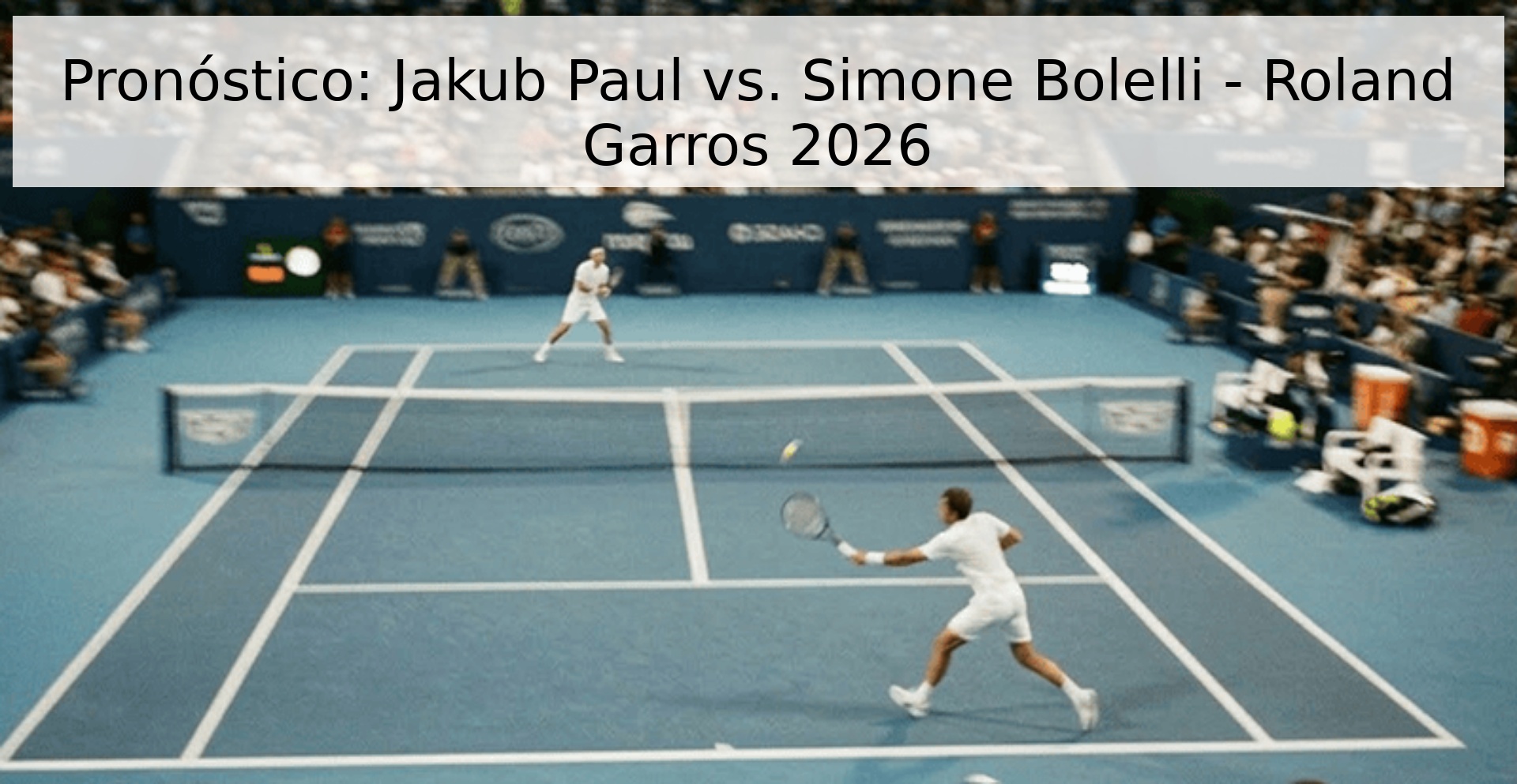 Pronóstico: Jakub Paul vs. Simone Bolelli - Roland Garros 2026