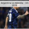 Pronóstico: Argentina vs Islandia – 10 de junio de 2026