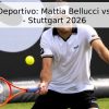 Pronóstico Deportivo: Mattia Bellucci vs Taylor Fritz – Stuttgart 2026