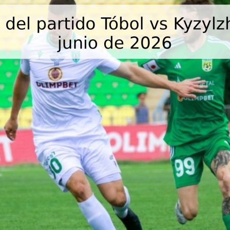 Pronóstico del partido Tóbol vs Kyzylzhar – 13 de junio de 2026