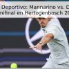 Pronóstico Deportivo: Mannarino vs. De Minaur – Semifinal en Hertogenbosch 2026