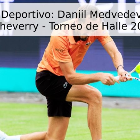 Pronóstico Deportivo: Daniil Medvedev vs. Tomás Etcheverry – Torneo de Halle 2026