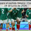 Pronóstico para el partido México – Corea del Sur, 19 de junio de 2026