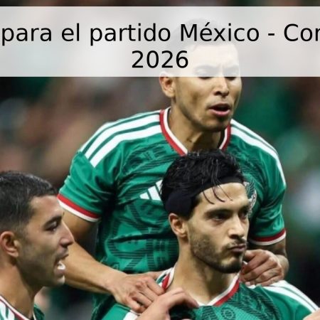 Pronóstico para el partido México – Corea del Sur, 2026