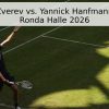 Alexander Zverev vs. Yannick Hanfmann – Segunda Ronda Halle 2026
