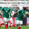 Pronóstico: México vs Corea del Sur – 19 de junio de 2026