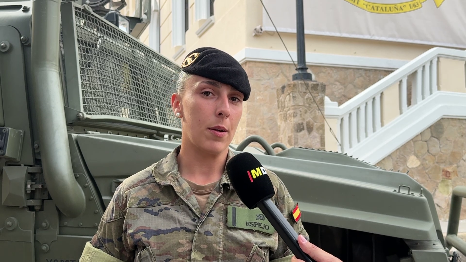 El Legado Militar que Inspira a una Soldado: Elisabet Espejo Abre las Puertas del Ejército