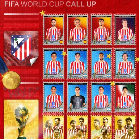 El Atlético de Madrid Despliega su Arsenal: ¡Doce Guerreros Rojiblancos al Asalto del Mundial!