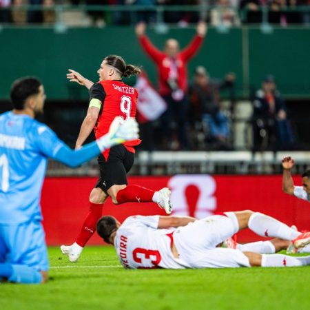 Austria Resists With Ten Men And Sabitzer's Goal Against Tunisia In Key World Cup Preparation