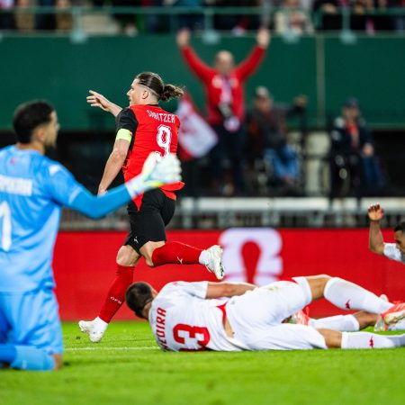 Austria Resiste con Diez Hombres y Gol de Sabitzer Ante Túnez en Clave Preparación Mundialista