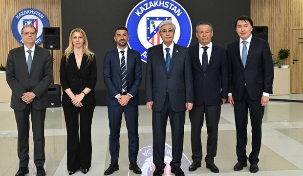 El Atlético de Madrid consolida su huella en Asia: El Presidente de Kazajistán visita la Academia rojiblanca en Almaty