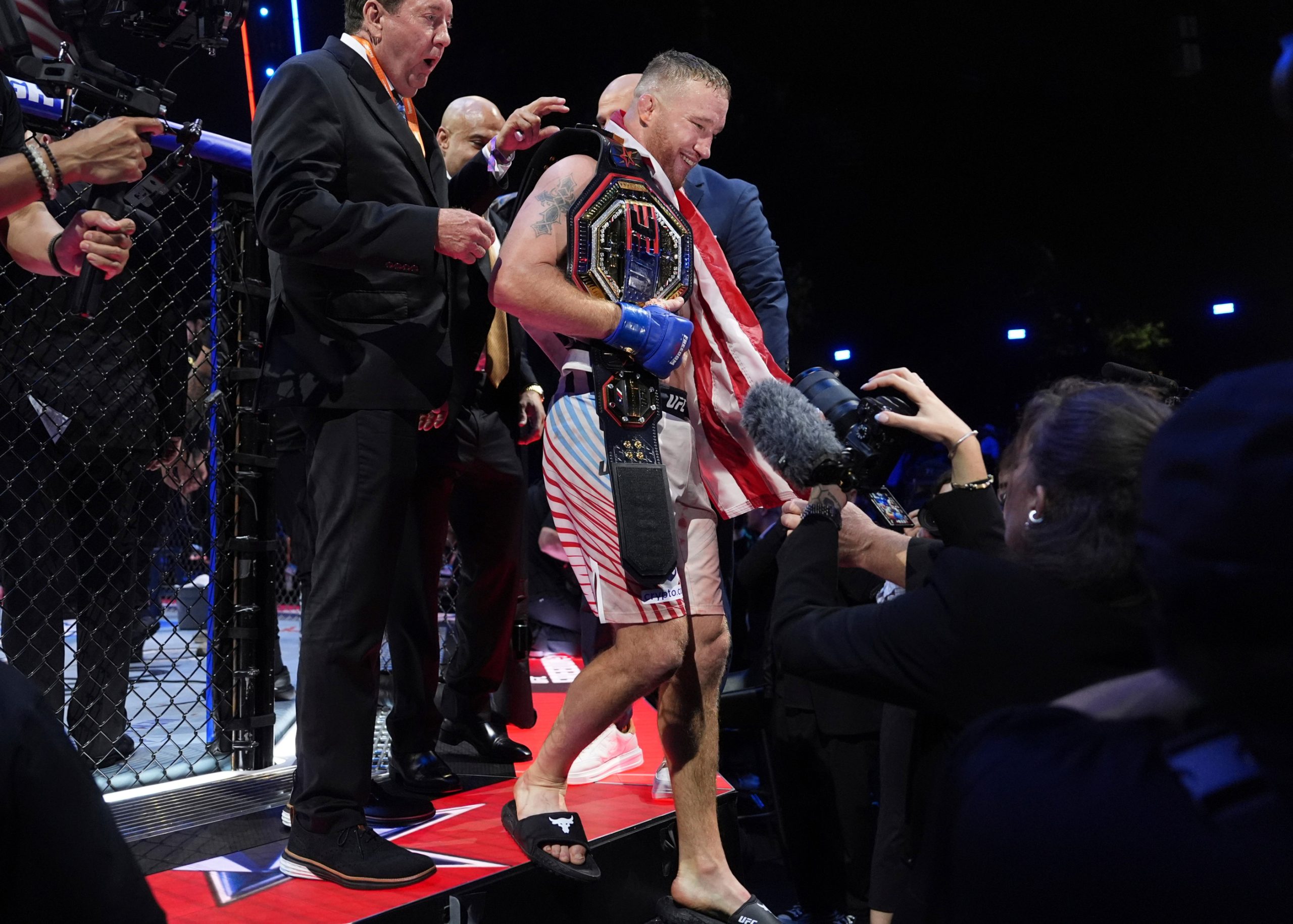 Gaethje Conquista la Casa Blanca: Un Campeón Nacido en la Humildad Se Corona en el Corazón de EE.UU.