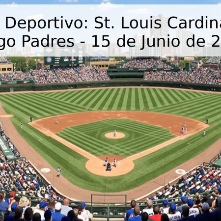 Pronóstico Deportivo: St. Louis Cardinals vs. San Diego Padres – 15 de Junio de 2026