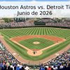 Pronóstico Houston Astros vs. Detroit Tigers – 17 de Junio de 2026