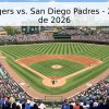 Texas Rangers vs. San Diego Padres – 20 de Junio de 2026