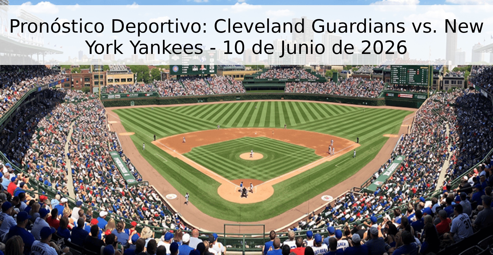 Pronóstico Deportivo: Cleveland Guardians vs. New York Yankees - 10 de Junio de 2026 Pronóstico Deportivo: Cleveland Guardians vs. New York Yankees - 10 de Junio de 2026