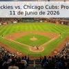 Colorado Rockies vs. Chicago Cubs: Pronóstico MLB 11 de Junio de 2026
