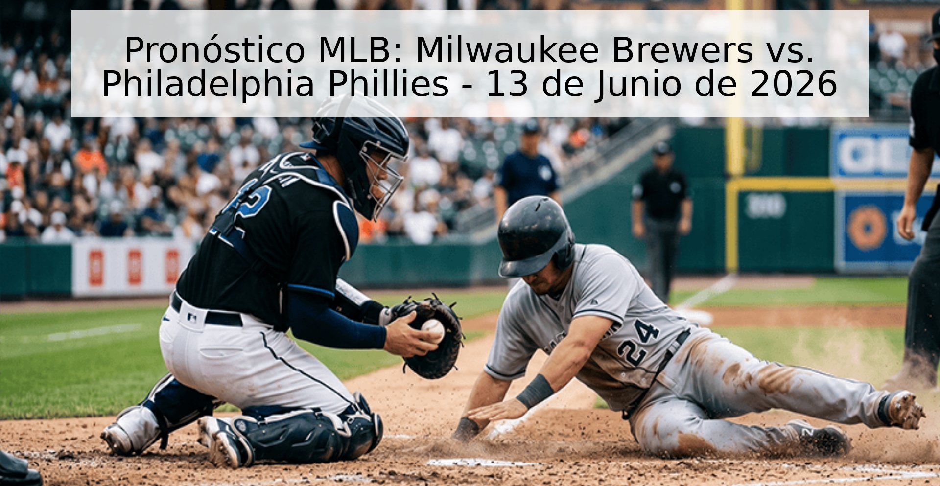 Pronóstico MLB: Milwaukee Brewers vs. Philadelphia Phillies - 13 de Junio de 2026