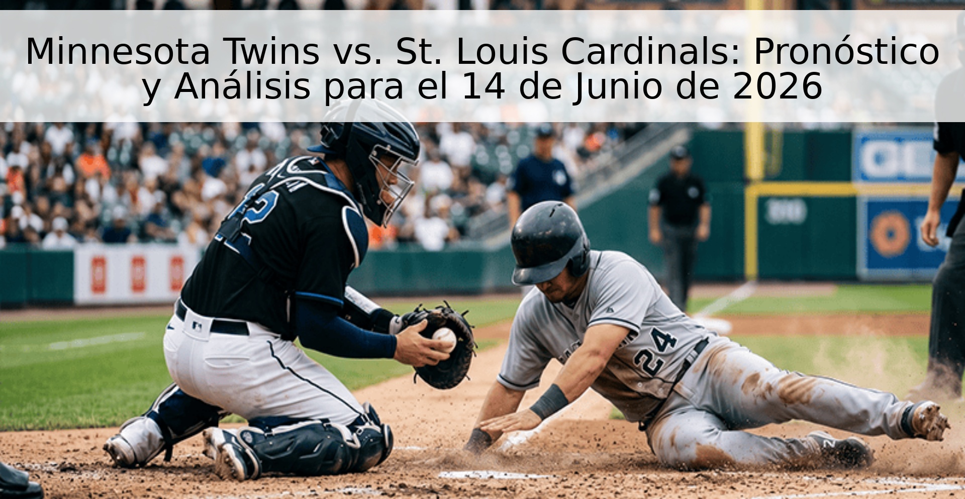 Minnesota Twins vs. St. Louis Cardinals: Pronóstico y Análisis para el 14 de Junio de 2026