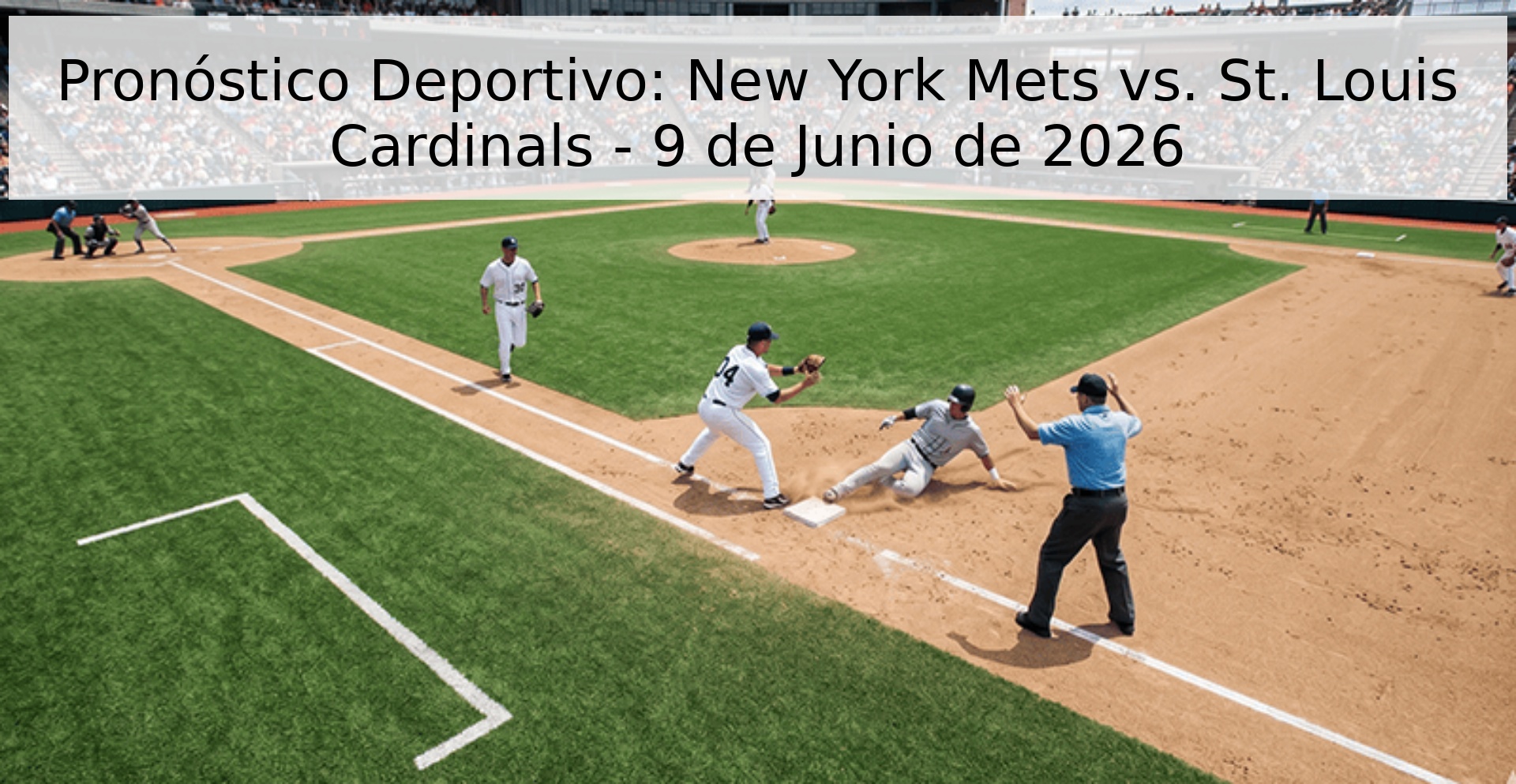 Pronóstico Deportivo: New York Mets vs. St. Louis Cardinals - 9 de Junio de 2026 Pronóstico Deportivo: New York Mets vs. St. Louis Cardinals - 9 de Junio de 2026