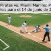 Pittsburgh Pirates vs. Miami Marlins: Pronóstico y Análisis para el 14 de Junio de 2026